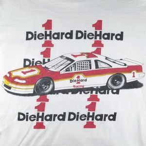 Vintage 80s/early-90s DieHard Nascar racing tee